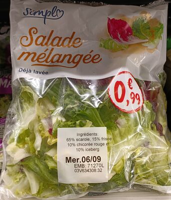 Salade mélangée