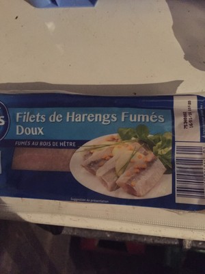 Filets de hareng fumés doux