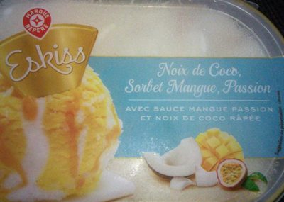 Vrac noix de coco et sorbet mangue passion