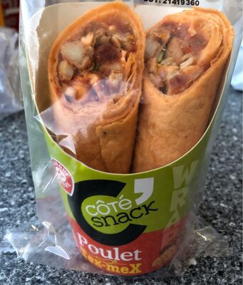 Wrap poulet tex-meX