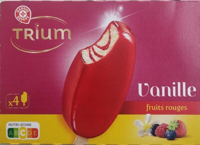 Trium vanille fruits rouges