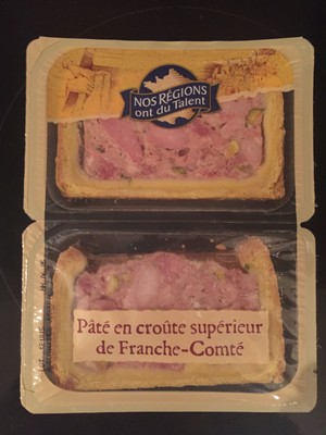 Pâte en croûte supérieur de Franche-Comté