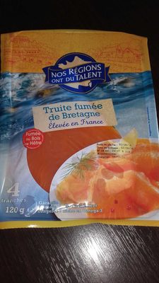 Truite fumée de Bretagne