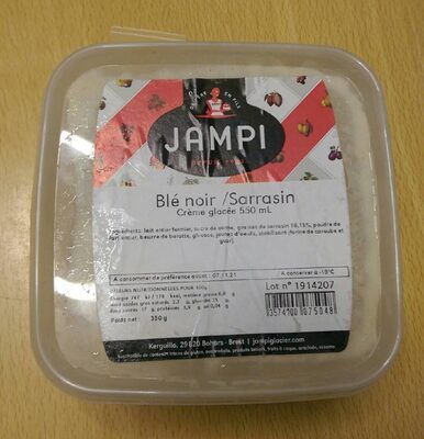 Glace blé noir sarrasin