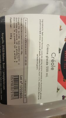 Glace créole