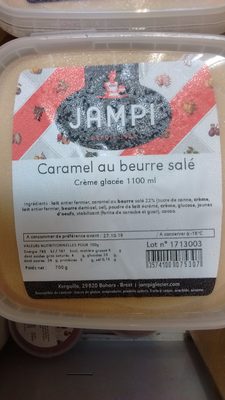 Crème glacée Caramel au beurre salé