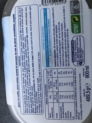 VanilleCaramelNoix de pécan caramélisées