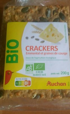 Crackers Emmental et Graines de courge 200g