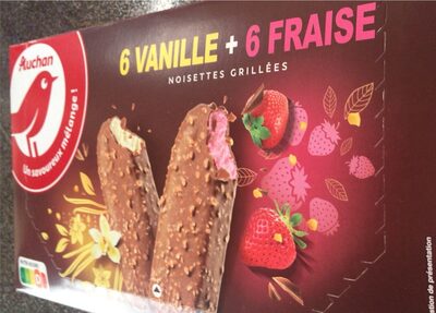 6 Vanille6 Fraise