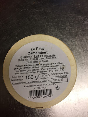 Le petit camembert