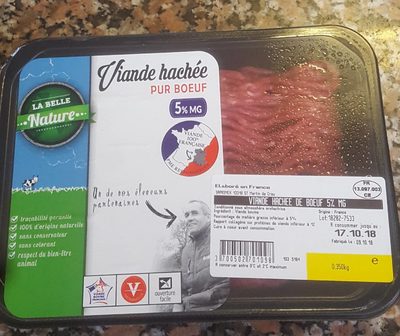 Boeuf Haché (95% de Maigre / 5% de Matières Grasses)