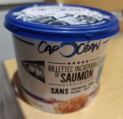 Rillettes extras de saumon ASC échalote - 140g - Frais