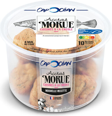 Accras morue MSC cuisinés à la créole - 165g - Frais