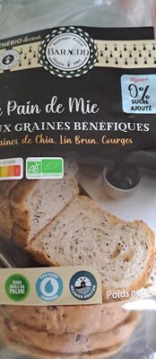 Pain de Mie graines