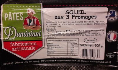 Soleil aux 3 fromages