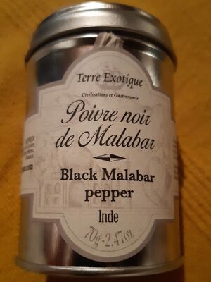 Poivre noir de Malabar