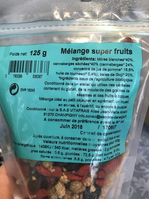 Mélange Super Fruits