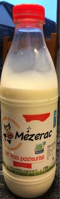 Lait entier pasteurisé
