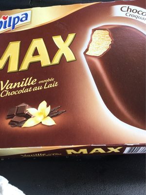 Vanille enrobee au chocolat au lait MAX
