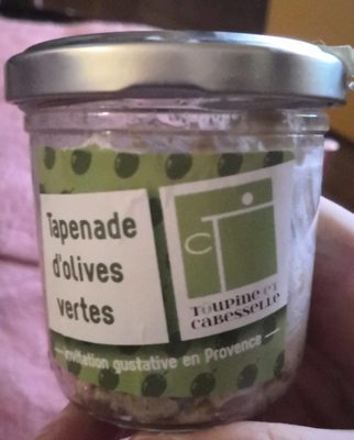 Tapenade d'olives vertes