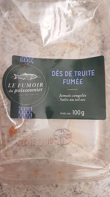 Des de truite fumée