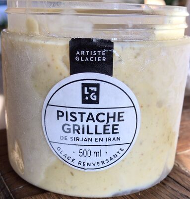Glace pistache grillée