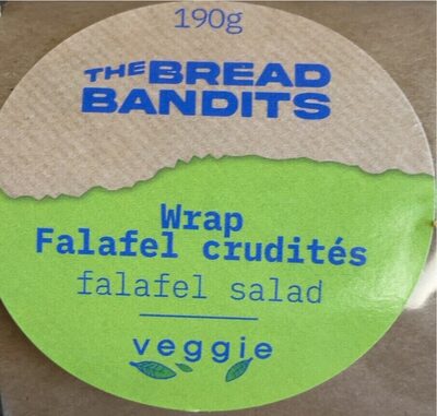 Wrap Falafel Crudités