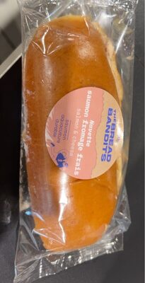 Navette saumon fromage frais concombre