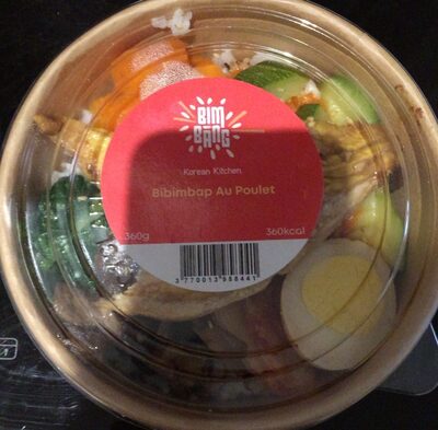 Bibimbap au Poulet