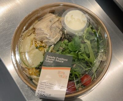 Salade Fusilloni poulet sauce