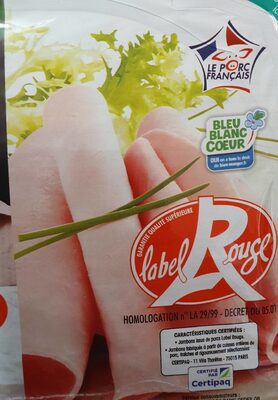 Jambon supérieur sans couenne - label rouge