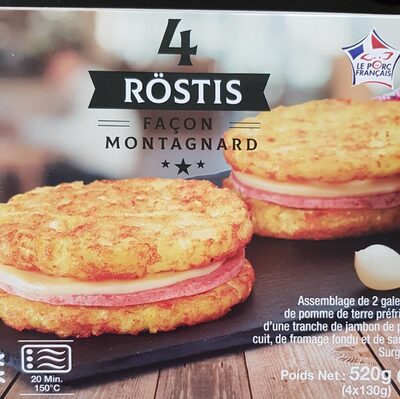 Rostis façon montagnard