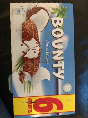 Bounty Barres glacées (6 gratuits)