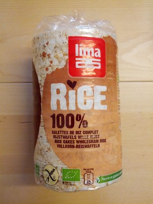 Galettes de riz complet