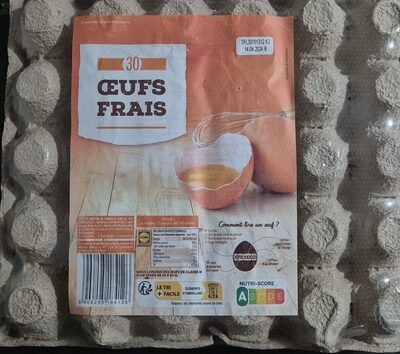 Œufs frais