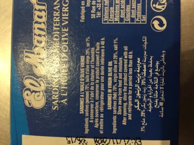 Sardines de méditerranée à l’huile d’olive vierge