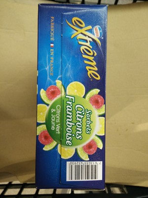 Sorbets Citrons Framboises