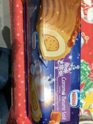 Bûche glacée caramel beurre salée